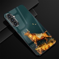 Ốp Lưng SAMSUNG GALAXY A14 A24 A34 5G A54 5G Mặt lưng kính cao cấp thiết kế độc quyền 12 con giáp