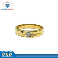 cincin emas 700 asli / cincin emas kuning termurah