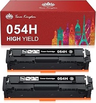 Toner Kingdom Compatible Toner-Cartridge Replacement for Canon 054H 054 Black Toner for Canon Color