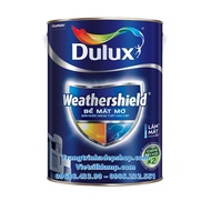 Sơn màu ngoại thất - Sơn nước cao cấp DULUX WEATHERSHIELD BỀ MẶT MỜ - BJ8 (1L)