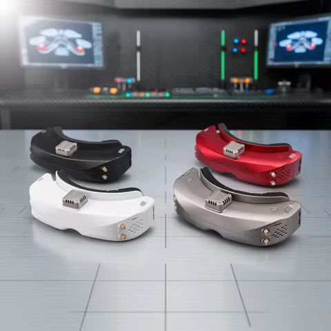 SKYZONE SKY04X PRO FPV Goggles 1920X1080 OLED 5.8G 48CH Steadyview Receiver DVR Head Tracker Fan for