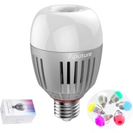 Aputure Accent B7c LED Smart Bulb 7W RGBWW, 2000k-10000k Dua Warna, Mod CCT/HSI/FX, Kawalan Aplikasi