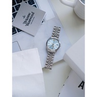 Vivienne Westwood Empress Dowager Cixi Shattered Ice Blue Watch For Women, Vivienne's Birthday Gift,