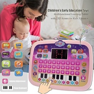 BABYCOLOR Laptop Mainan Anak Mainan Edukasi Anak Piano Mainan Laptop