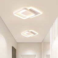 110V Cream Aisle Light 2026 Creative Aisle Light Corridor Light Simple Modern led Ceiling Light Squa