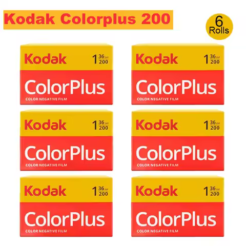 1-10 Rolls Kodak ColorPlus 200 35mm Color Films 36 Exposures Per Roll For Kodak Film Cameras 35mm Fi