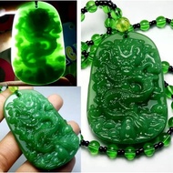 Jade Health Necklace - Men's Jade Therapy Necklace Wanita - Jade Necklace Original