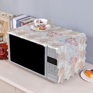 Lace Breathable Microwave Dust Cover Kitchen Oven Household Air Fryer Rice Cooker Cover Dustproof Un