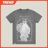 Taylor Swift Folklore Album Merch Cotton T-shirt Oversized "Moment In Time" Printed Loose Short Slee