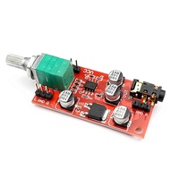 Taidacent DC 3.6v-12v LM4881 Headphone Amplifier Board 3.5 mm Headphone Jack Amplifier with Volume A