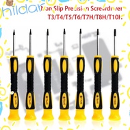HLAR Torx Screwdriver, T3/T4/T5/T6/T7H/T8H/T10H With Hole Disassembly Repair Tools, Professional Pla
