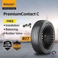 Continental PremiumContact C PCC R17 205/50 215/50 (with installation)