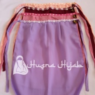 [ORIGINAL BY HUSNA HIJAB] Veil Adult Lace RuffleTALI Ruffled Veil/ Lace Veil/