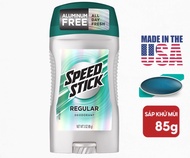 Lăn khử mùi nam dạng sáp Speed Stick Deodorant Regular for Men Aluminum Free 85g (Mỹ)