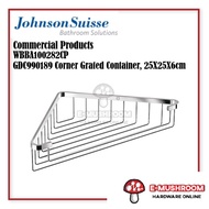 Johnson Suisse Commercial GDC990189 Corner Grated Container - WBBA100282CP