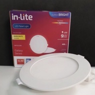 Inlite 9w LED Panel Downlight