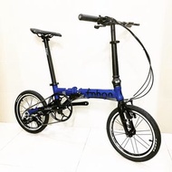 Fnhon Freedom 16" folding bike 摺車3速 藍色, 黑色, 白色, 螢光黃色, 銀色, 紫黑色