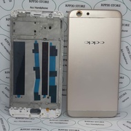 Kesing Fullset Hp Oppo F1s A1601 A59 Original Housing Tutup Belakang Casing Backdoor + Frame LCD