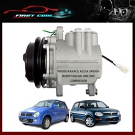 💠50% NEW 💠PERODUA KANCIL KELISA SANDEN MODIFY MSC60C AIRCOND COMPRESSOR ❄️REBUILD❄️