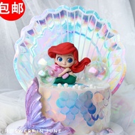 Cake topper ariel mermaid mermaid/ Cake decoration miniature princess ariel cute/ mermaid topper