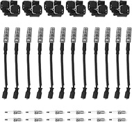 GN10015 GN10361 UF359 C1361 6 Ignition Coil with 12 Spark Plug and Wire Set Compatible with Chrysler