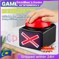 Game Answer Buzzer Alarm Button With Sound Light Trivia Quiz Got Talent Buzzer Responder