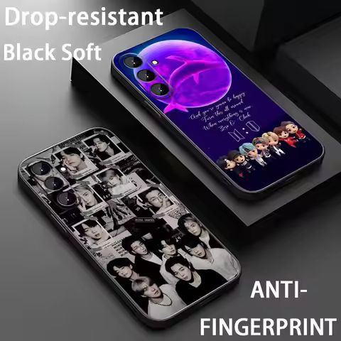 Bulletproof Bts BOYS Phone Case For Samsung Galaxy S26 S25 S24 S23 S22 S21 Plus Ultra Fold A Soft Bl