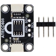 ATECC608 Breakout Board for ECDH AES-128 Encryption/Decryption/Signature, 3.3V/5V Systems, IIC SDA/S