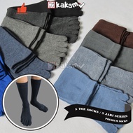Kakamu Kaos kaki Pria 5 Jari / Kaos kaki kantor 5 Jari