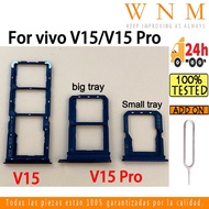 For vivo V15  V15Pro Sim Card Tray For V15 Pro Sim Card Slot Holder Card Holder Reader SD Slot Adapt