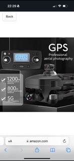 SG906 Drone Camera 4K, 3-Axis Gimbal, 360° Laser Obstacle Avoidance, 1.2km Control Distance,