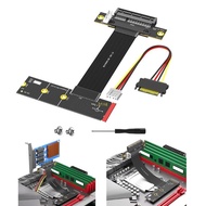 BT PCIe4 0 4X To M 2 Key M Adapters 20cm FFC Cable For Laptop Desktop Expansion