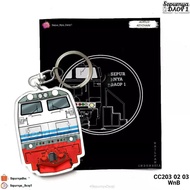GANTUNGAN CC203 WnB Locomotive Keychain