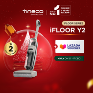 Tineco iFloor Y2 Cordless Floor Washer Wet Dry Vacuum Cleaner | Anti-Tangle | 30 Mins Runtime | Auto
