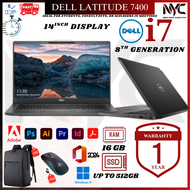 Dell Latitude 7400 7480 i7 | 16GB RAM 512GB SSD | 14" FHD Business Laptop | Win11 Pro | 1 Year Warra