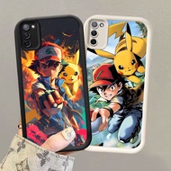 HW-25 Pokemon Pikachu Shockproof Silicone Casing for Samsung A71 FE A02S S20 F02S M02S M30S A51 A31 