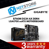 GIGABYTE B760M DS3H AX DDR4 LGA1700 mATX MOTHERBOARD