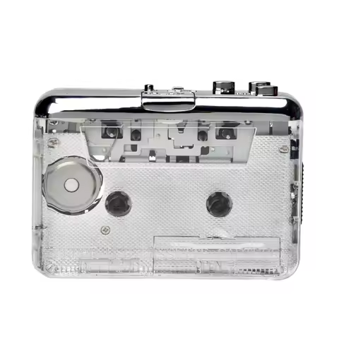 Y1UB Clear for Shell Audio Music Cassette Tape to MP3 Digital Converter Player Convert Tape To MP3 C
