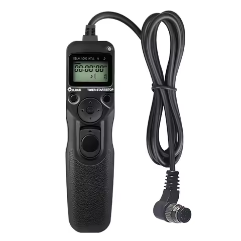 Mcoplus MC-30 Timer Camera Remote Control with Intervalometer for Nikon Z8 Z9 D3 D4 D5 D6 D800 D850 