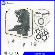 DL501 0B5 Auto Transmission Clutch Overhaul Kit Gasket For AUD OB5 Car Gearbox Oil Seal Repair Rebui