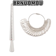BRNUOMOU Finger Ring Sizer Useful Accessories Metal Ring Sizer Tool