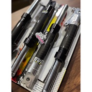 โช๊คหน้า RRGS คาร์บอน ยาว 370มม. Dio-ZX แปลงใส่ได้หลายรุ่น ของแท้