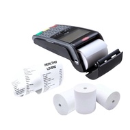 [SG Stock] cordless Thermal paper roll for NETS Machine receipt 57X40mm POS, Nets Visa Foodpanda Gra