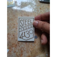 Cutting Sticker Fnhon Steel 4130-Gold
