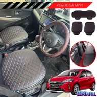 PERODUA MYVI Car Seat Cushion Cover Waterproof Sarung Kusyen Sofa Kerusi Kereta Cover perodua myvi