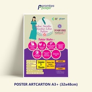 Health Poster for Cervical Cancer or Uterine Neck Cancer