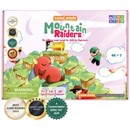 Mountain Raiders Addition Game - Fun Math Board Game for 7-9 Year Olds, Easy Start STEM Toy with Add