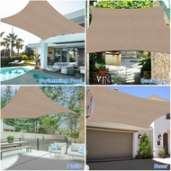 420D Khaki Awnings Sunshade Sail Cloth Waterproof Oxford Garden Triangle Sun Shade 98%UV protection 