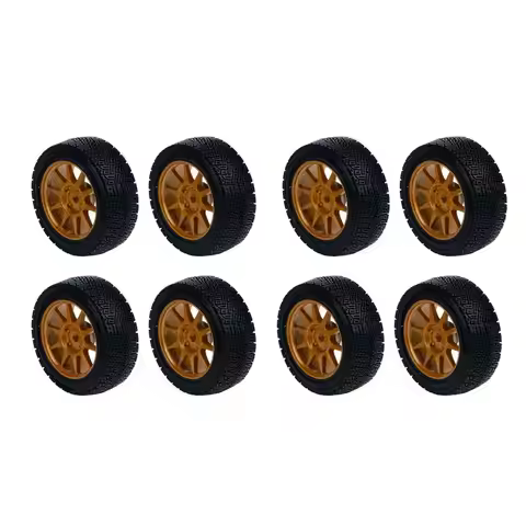 Spot Rc Xts-S10 1/10 Scale Car Tires Wheels Hub Tyre Adapter 8pcs For Rc Rally Car Parts Rc Hobbyist