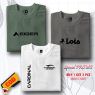Limited BUY 1 GE 3 PCS Distro T-Shirt with Eg3r Logo Motif Textlv2-Cardnl Kk-Lo Is Text - Men's and 